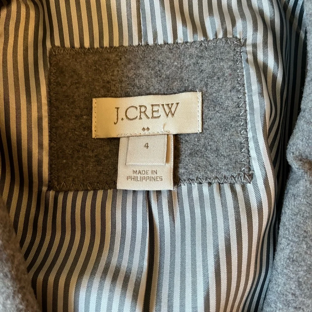 J Crew Blazer Gray 4 - Picture 3 of 7